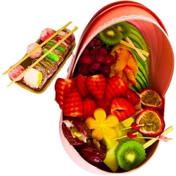 עגלת פירות ליולדת