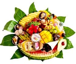 מגש פירות LONDON (עד 7 סועדים)