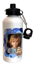 בקבוק אלומיניום סגירת פיה ושאקל לבן